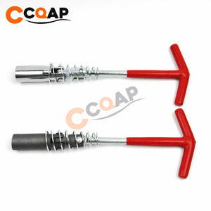 Car Repair Tools  Spark Plug Wrench 14mm / 16mm T-Handle Remover Installer Universal Structure Hand Tool For Multiple Angles