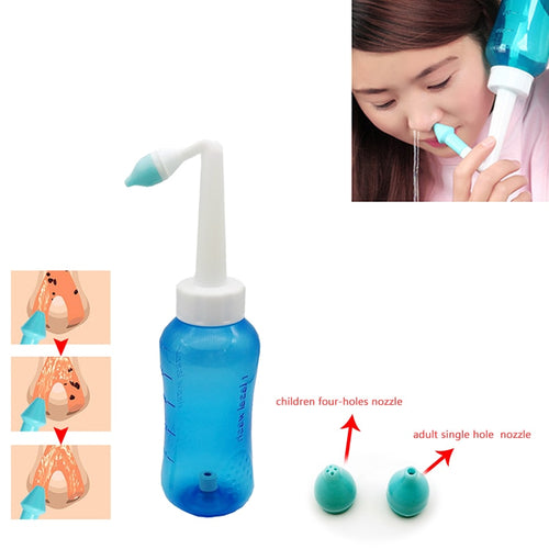 Nose Care Nasal Wash Cleaner Salt Allergic Rhinitis Children Cleaning Nose Protector Cleanser Child Adult Avoid