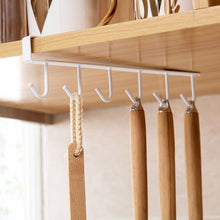 Load image into Gallery viewer, Bearing stronger Free of punch Storage Shelf  Hanging Cap Paper Shelves Kitchen Iron Multifunction Hanger - 1 Piece