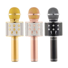 Load image into Gallery viewer, Children Karaoke Microphone Toy Musical Instrument Microphone Karaoke Device To Be A Singer Interactive Toy Gift Fot Kids