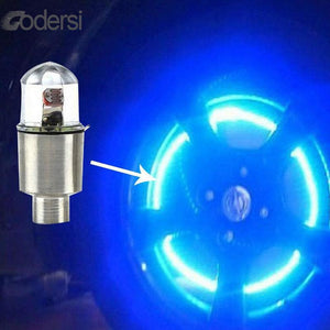 LED Light Lamp For Bike Car Motorcycle Wheel Tire Tyre Valve Cap Neon LED Light Lamp 2019 Auto Tires Accessories