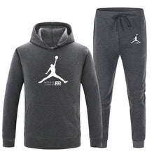 Load image into Gallery viewer, 23 JORDAN Autumn winter Hot Sale Men&#39;s Sets Hoodie+pants 2 Pieces Sets Casual Tracksuit Male Sportswear Gyms Fitness Sweatpants