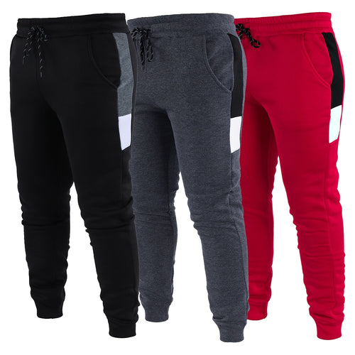 Winter Warm Fleece Sweatpants Men's Track Pants Elastic Casual Baggy Lined Tracksuit Trousers Jogger Harem Pants Men Plus Size