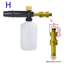 Load image into Gallery viewer, Car foam wash Snow foam lance foam nozzle foam cannon foam generator for Dawoo Hammer Karcher Huter Makita High Pressure Washer