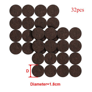 8/16/24pcs/lot Chair Leg Pads Floor Protectors for Furniture Legs Table leg Covers Round Bottom Anti-Slip Pads Rubber Feet