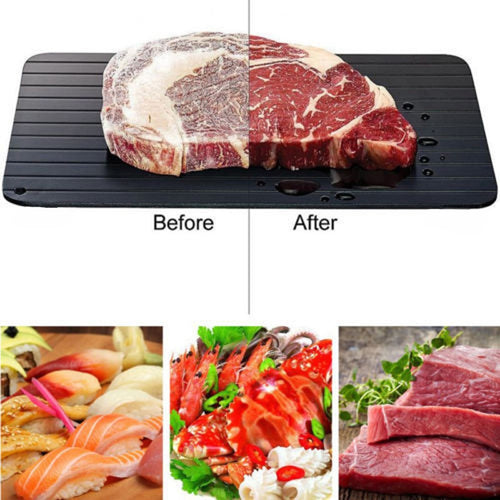 Meijuner Fast Defrosting Tray Thaw Frozen Food Meat Fruit Quick Defrosting Plate Board Defrost Kitchen Gadget Tool  Rapid Thaw